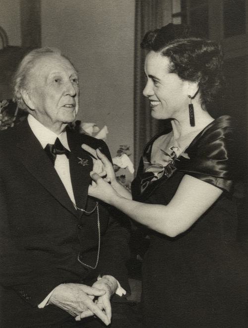 Janet Richards With FLLW